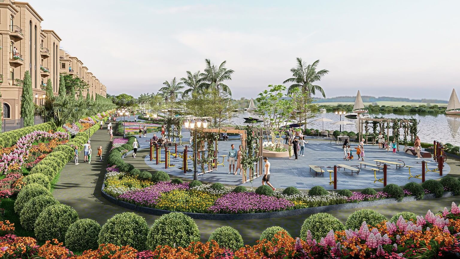 Tiện ích Phú Thị Riverside