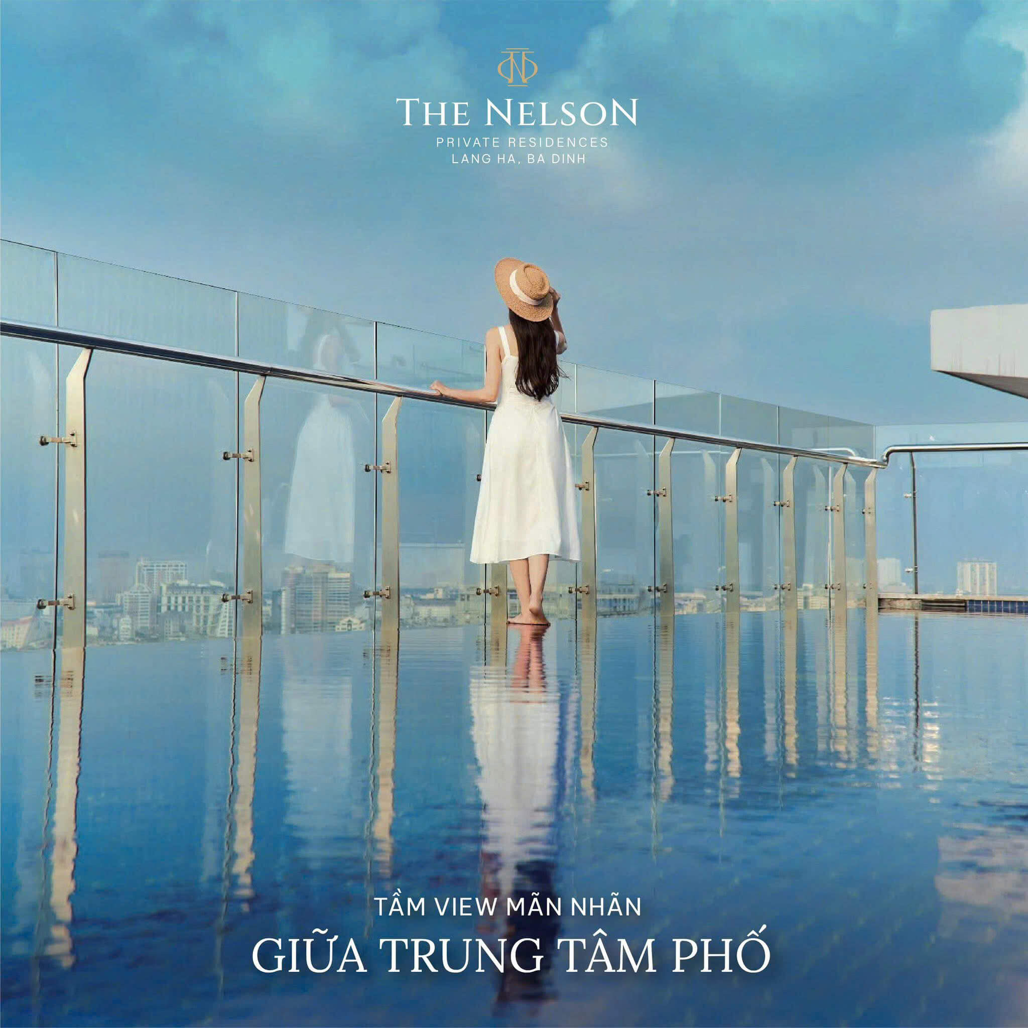 Bể bơi vô cực The Nelson – Chuẩn nghỉ dưỡng 5 sao giữa lòng Hà Nội