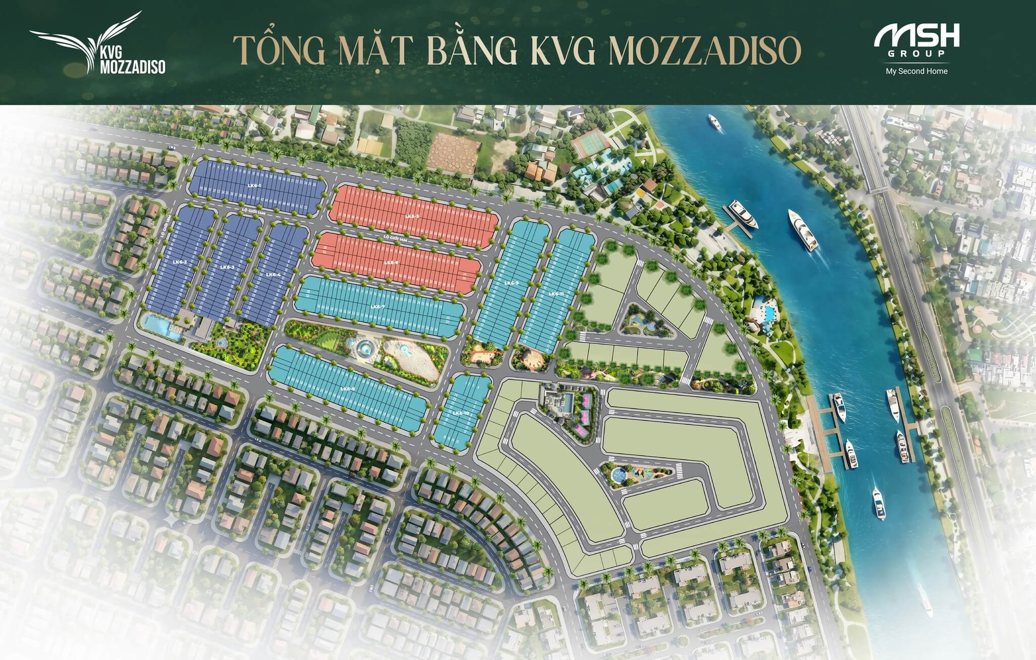 Mặt bằng KVG Mozzadiso Nha Trang