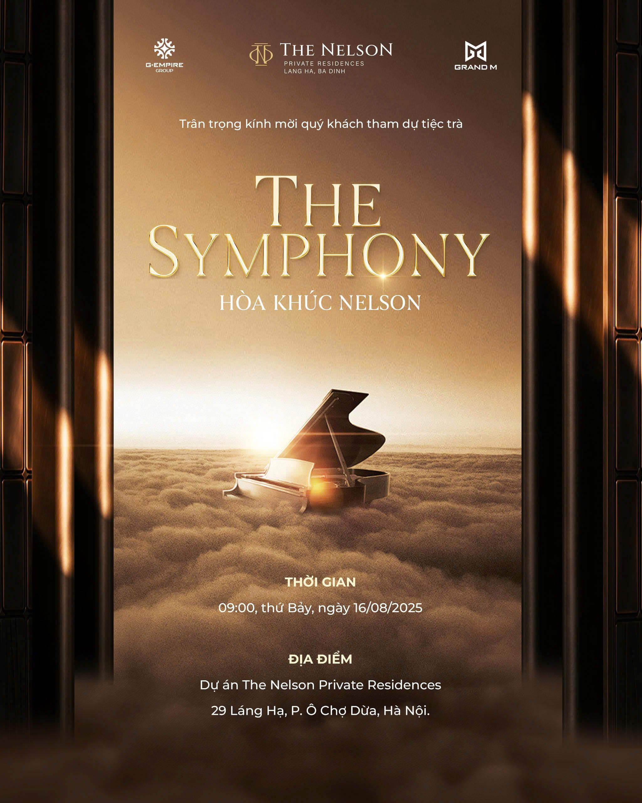 The Symphony – Hòa khúc Nelson: Chính thức mở bán, khám phá bản giao hưởng thượng lưu và chính sách ưu đãi bùng nổ ngày 16/08