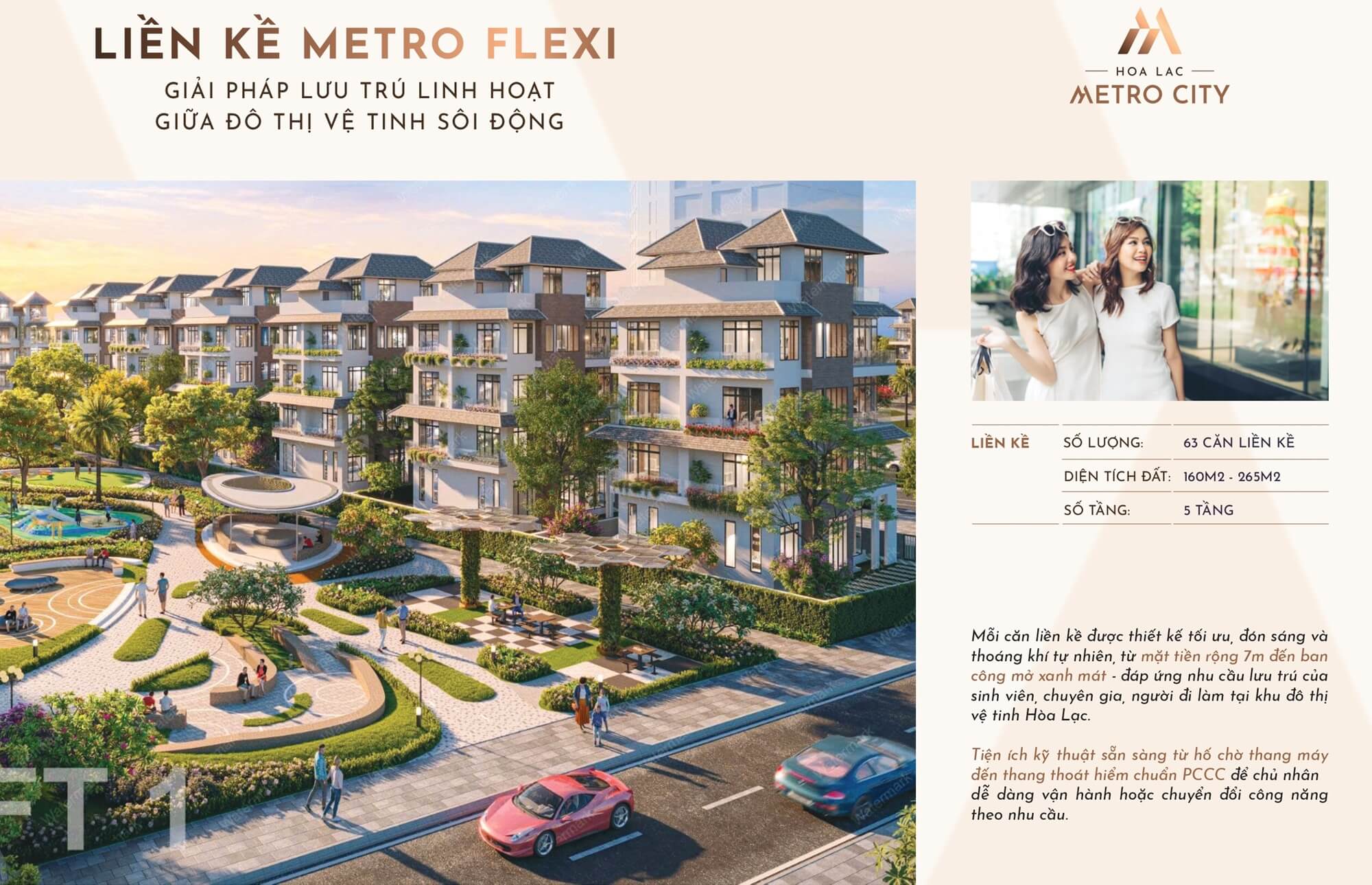 Liền kề Hòa Lạc Metro City