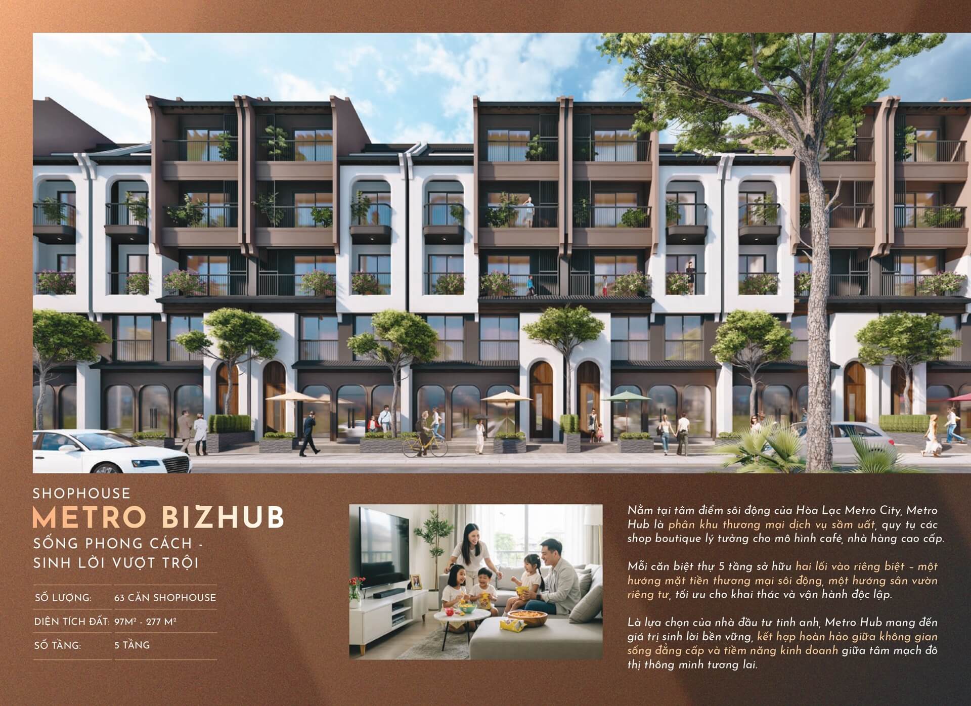Shophouse Hòa Lạc Metro City