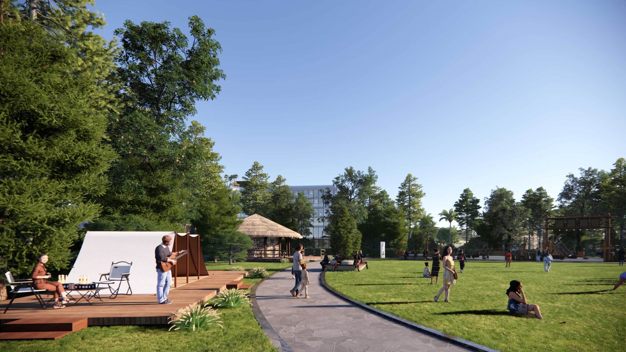 Tiện ích Dasong Village Hoà Bình