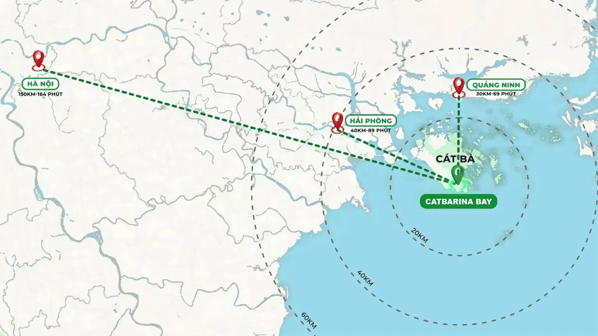 Vị trí Catbarina Bay