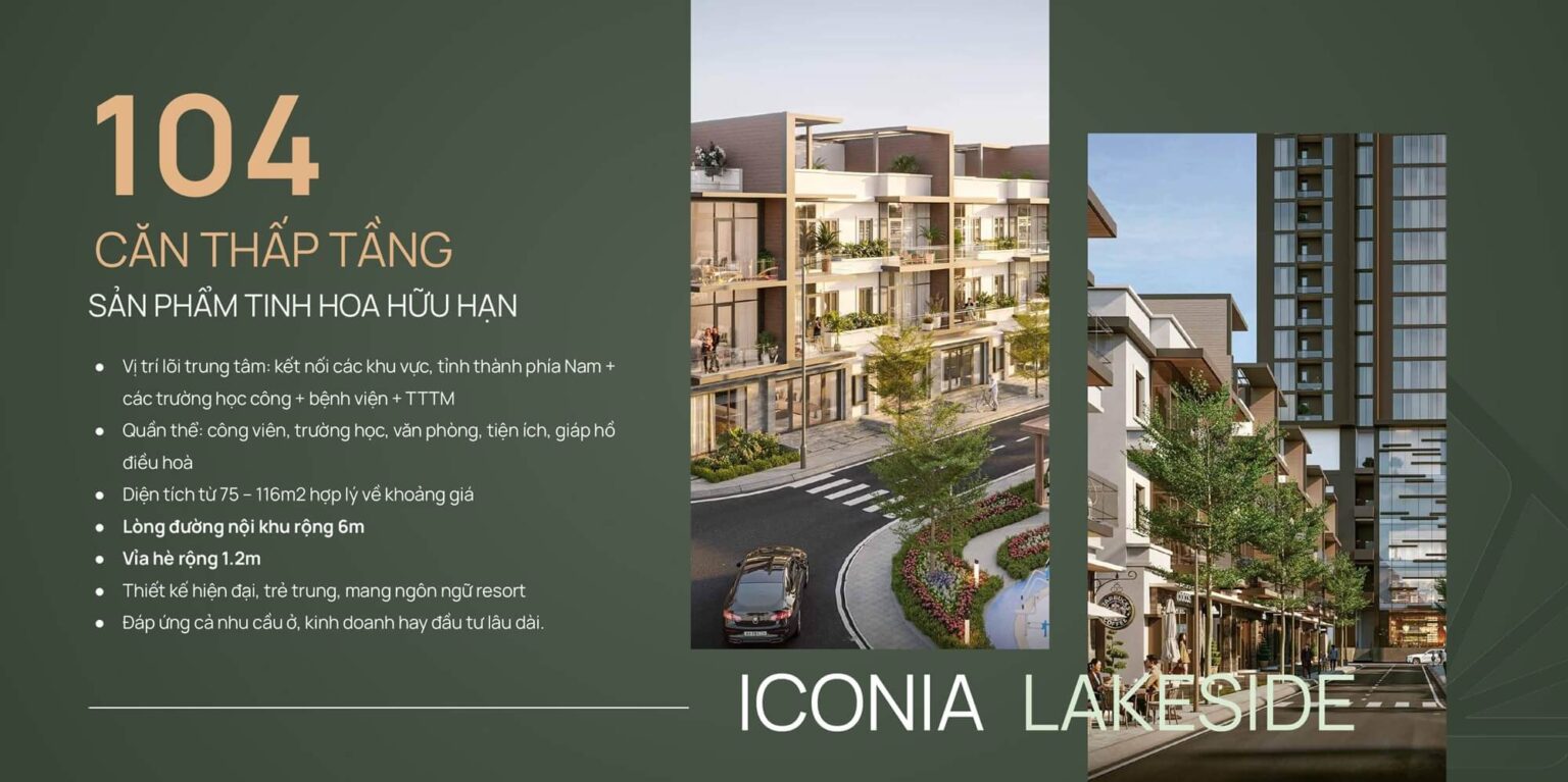Liền kề Iconia Lakeside