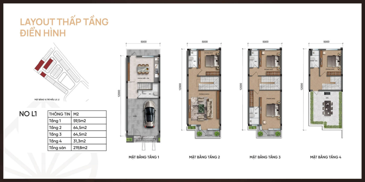 Thiết kế liền kề Iconia Lakeside