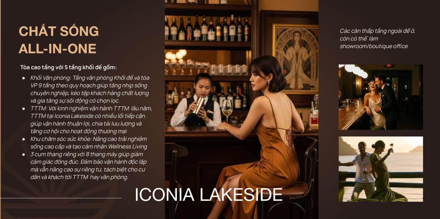Tiện ích Iconia Lakeside