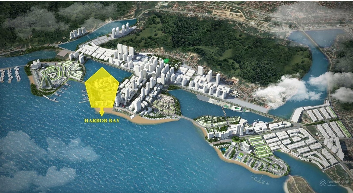 Vị trí Harbor Bay Hạ Long