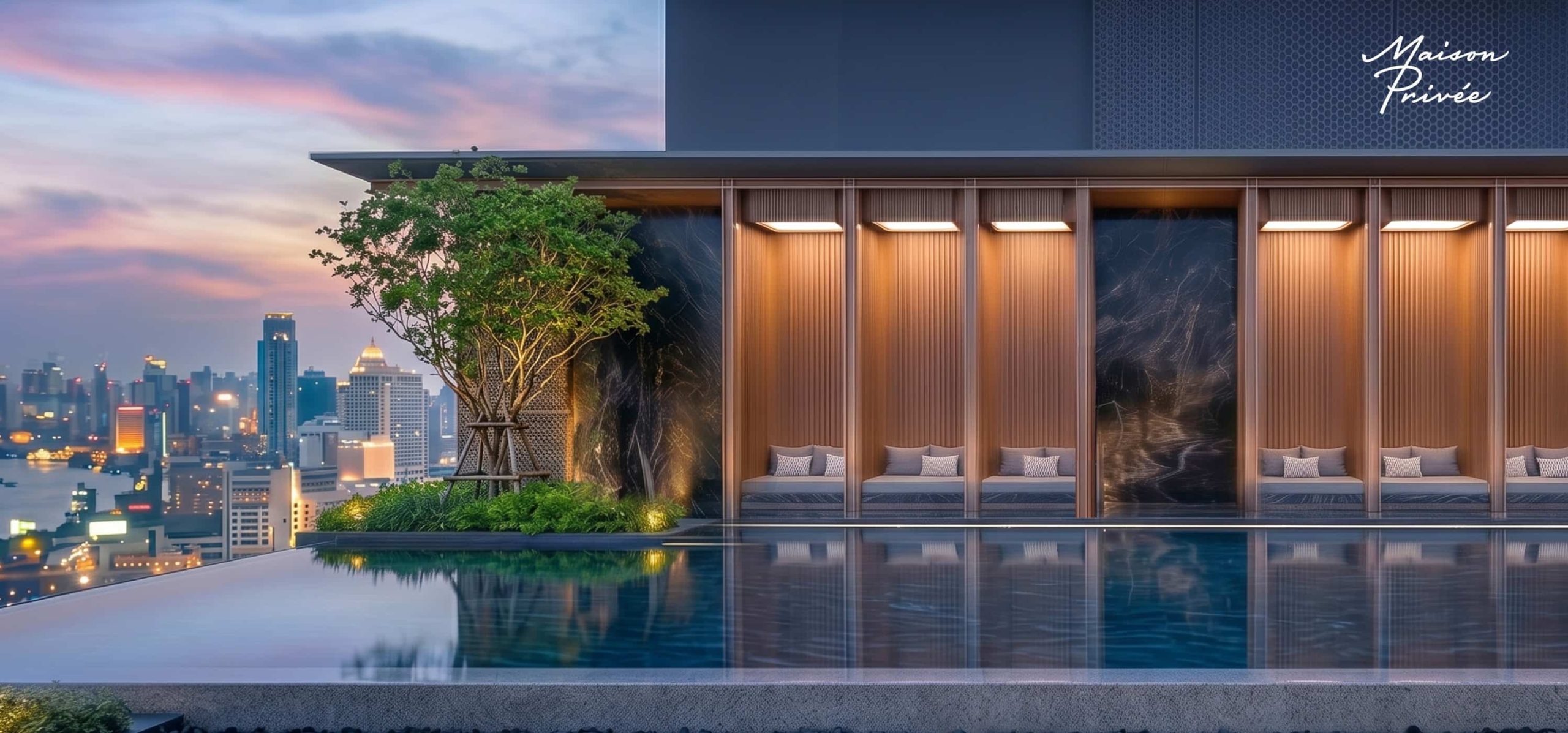Bể bơi vô cực Maison Privée Capitaland