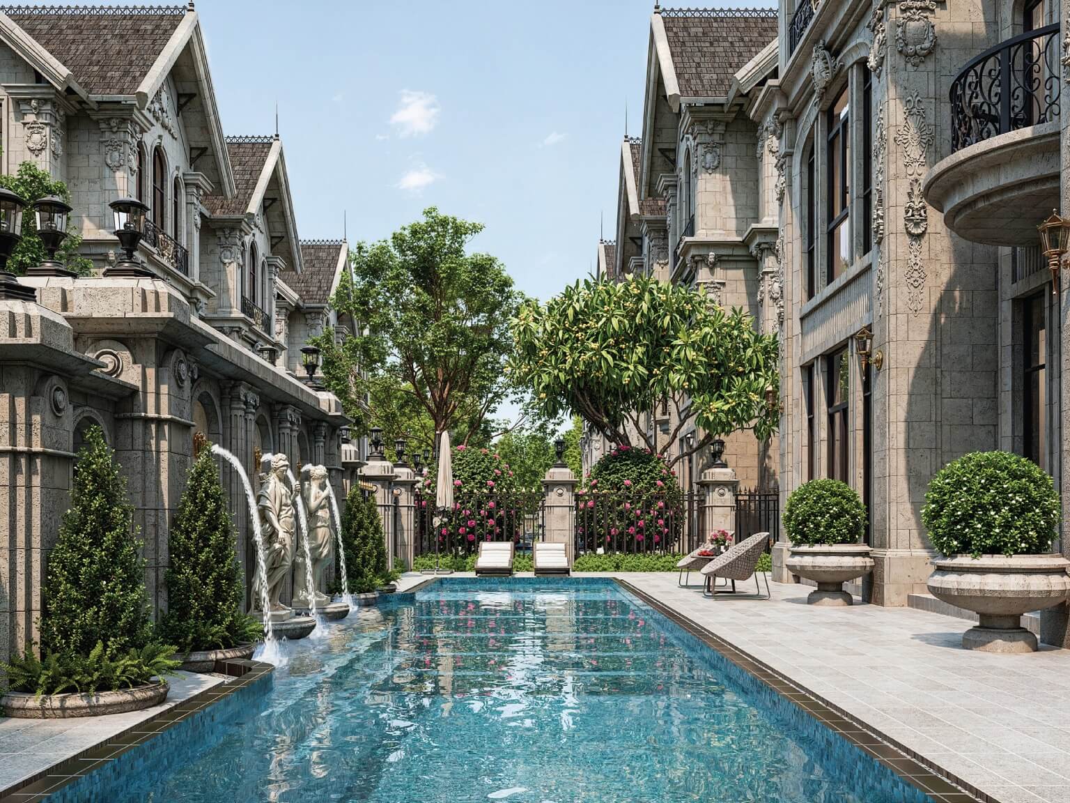 Thiết kế biệt thự tại dự án Noble Palace Garden