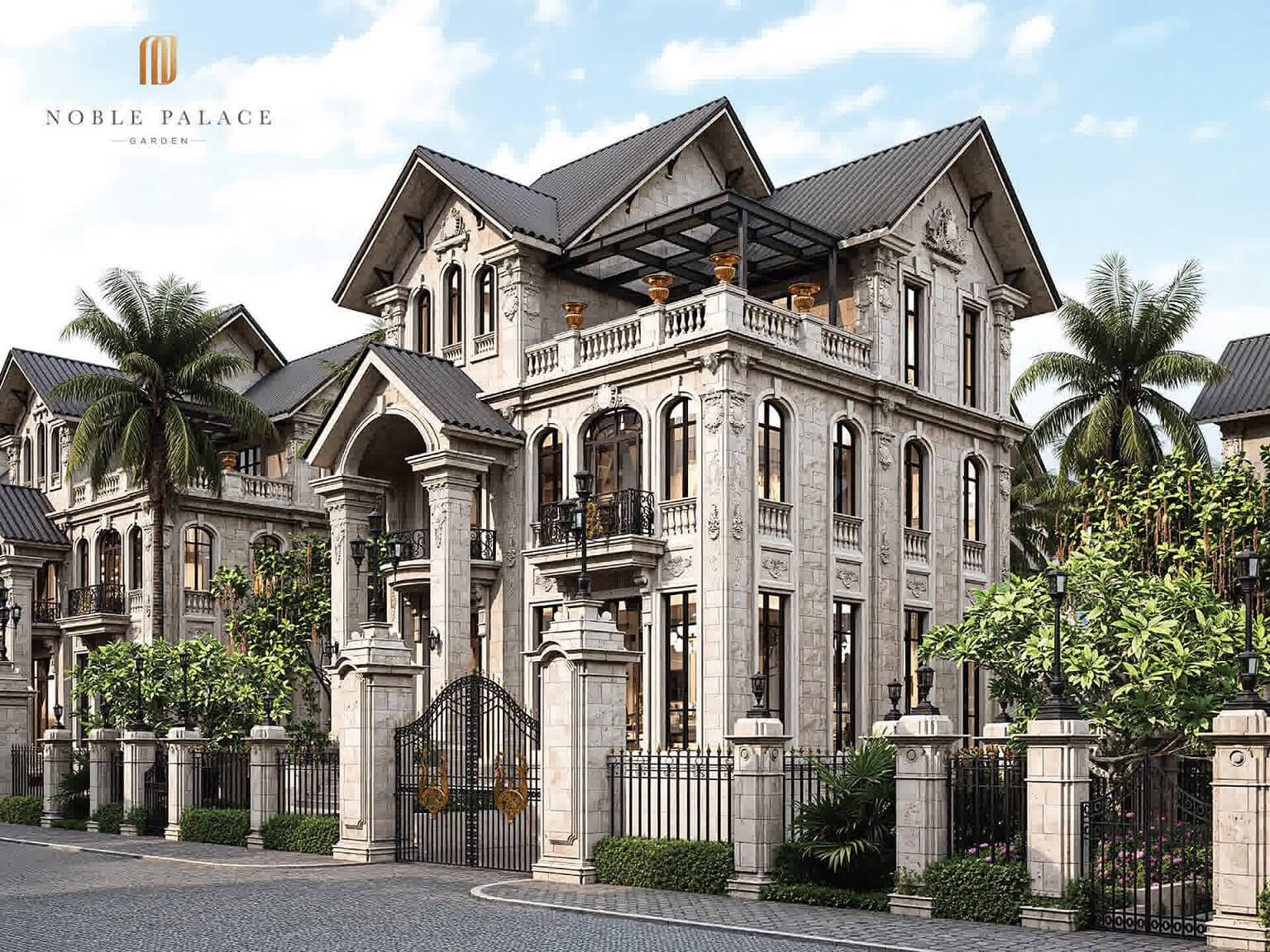 Thiết kế biệt thự tại dự án Noble Palace Garden