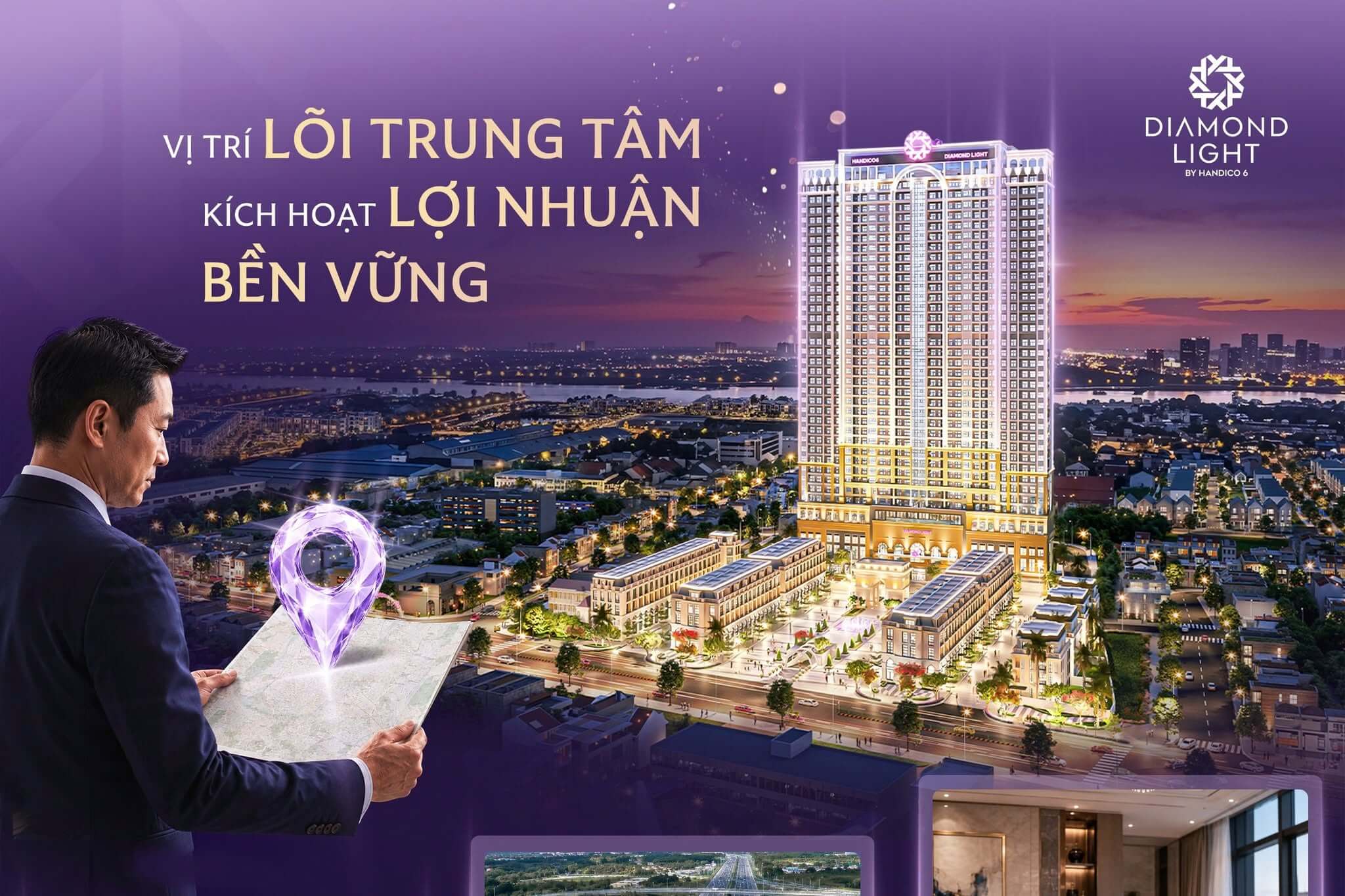 Diamond Light: Lựa chọn tích sản hàng đầu tại lõi đô thị