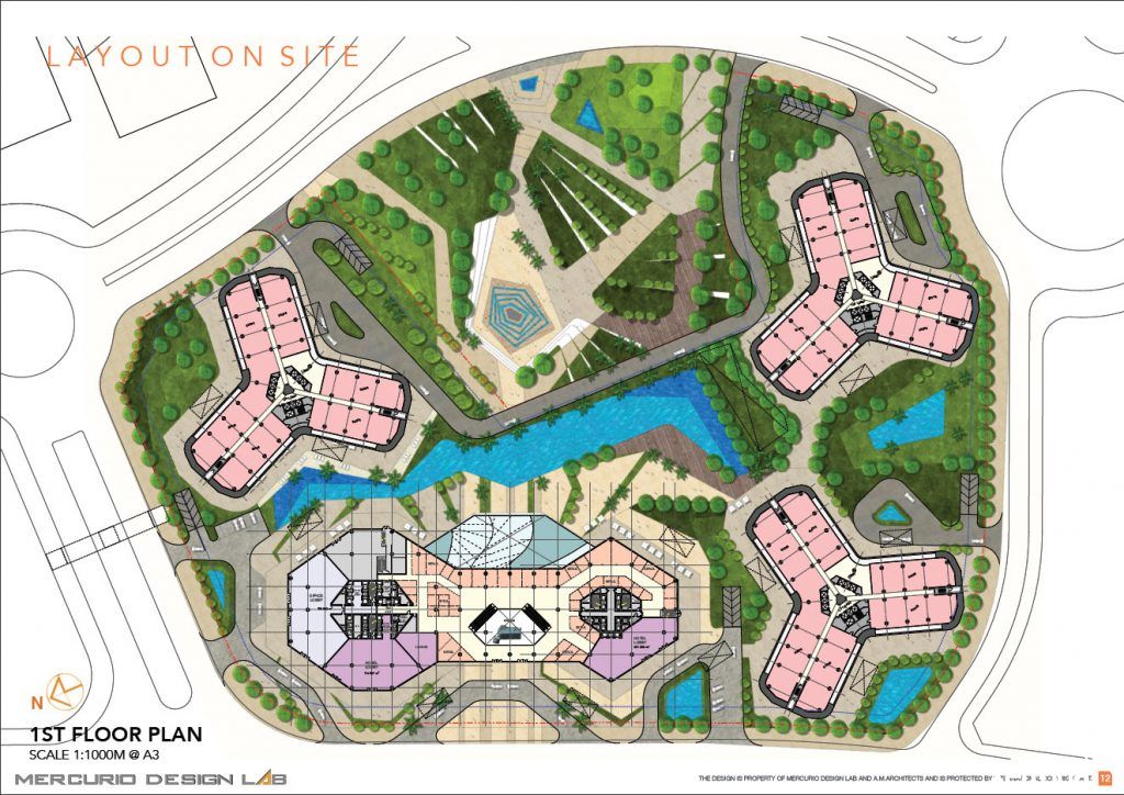Mặt bằng tổng thể Sunshine Empire