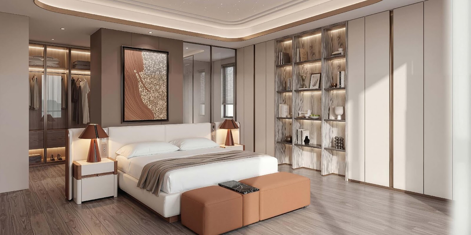 Thiết kế phòng ngủ dự án