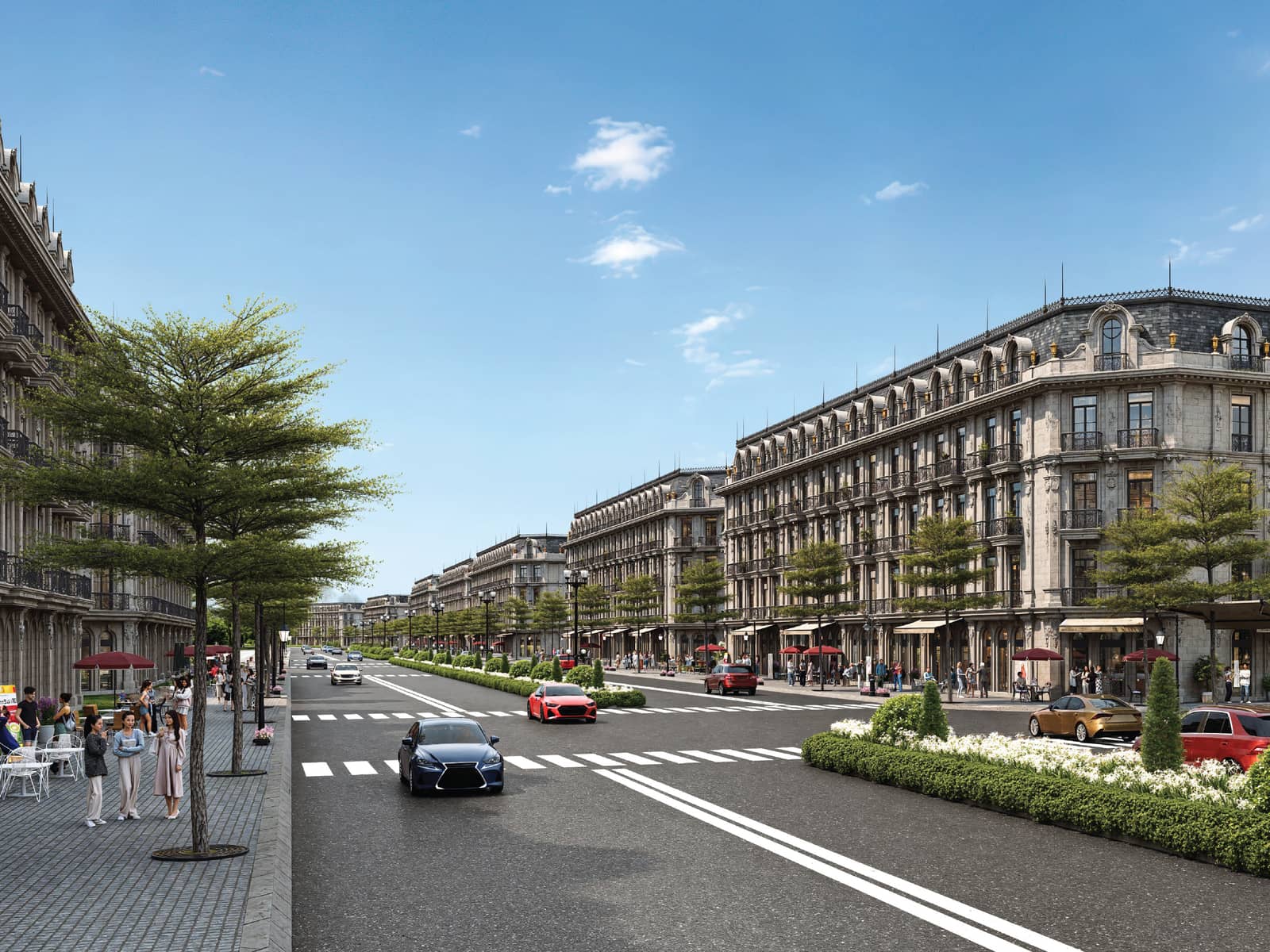 Shophouse trục chính dự án Noble Palace Hạ Long