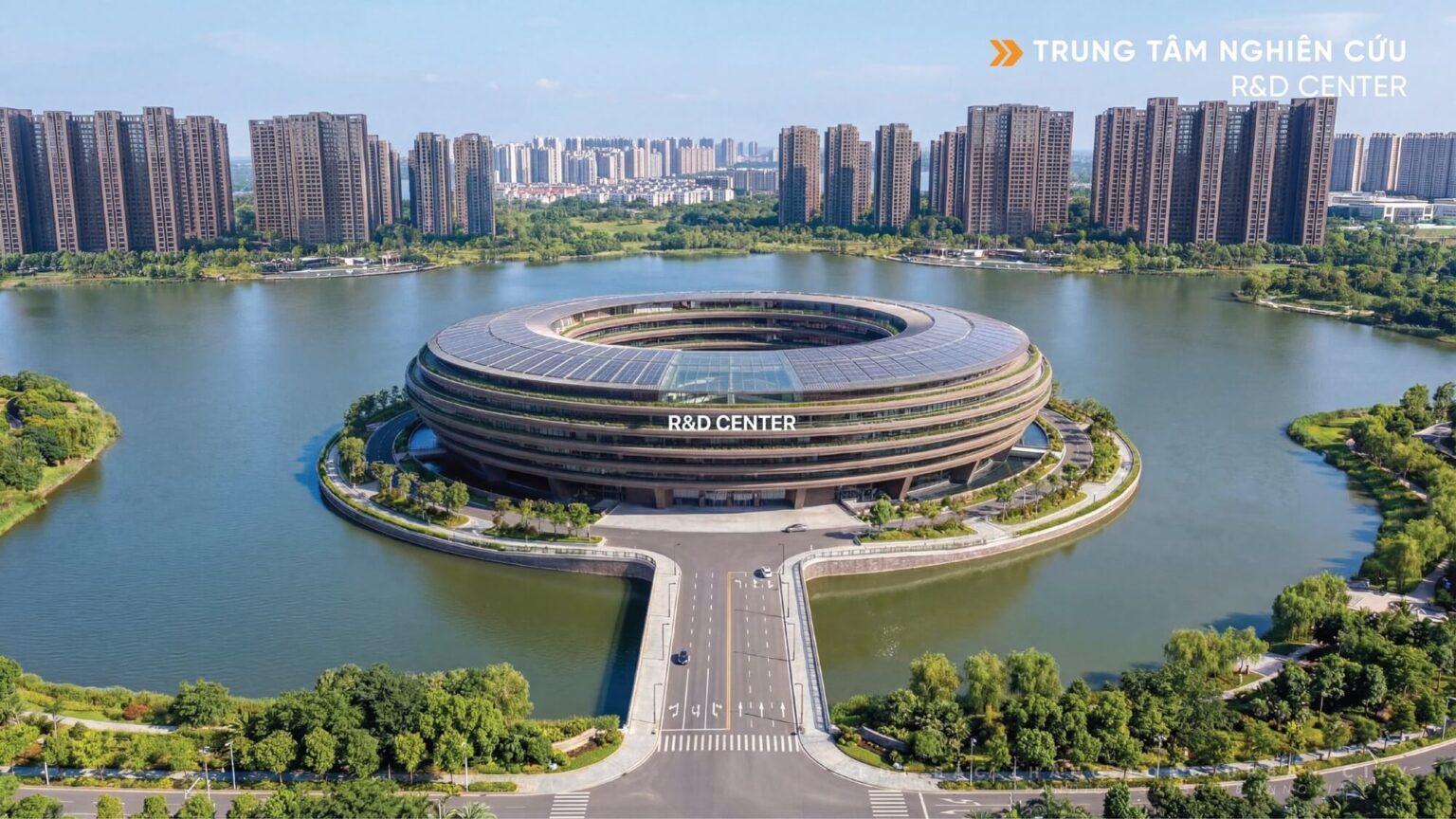 Hồ trung tâm và trung tâm nghiên cứu 