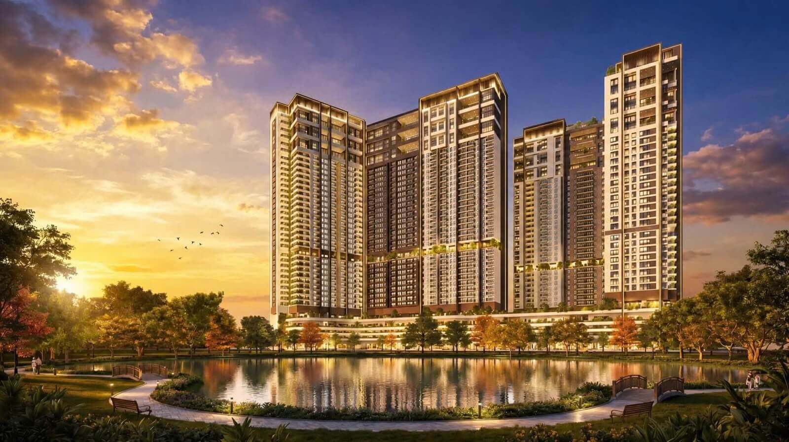Phối cảnh tổng quan dự án Le Parc Place