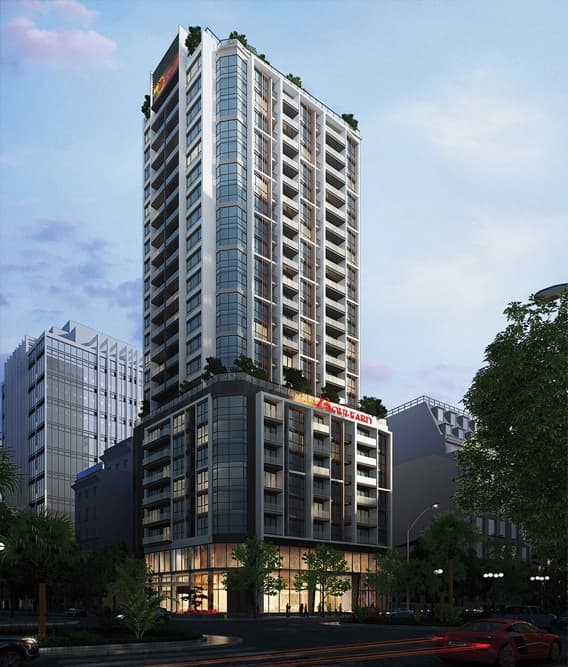 Thiết kế chung cư cao cấp The Legatus 22 Liễu Giai