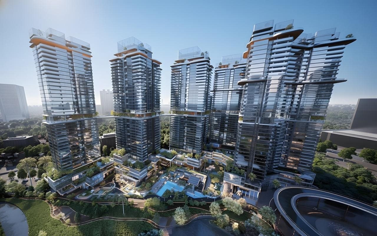 Phối cảnh tổng quan dự án NobleX West Lake Ha Noi