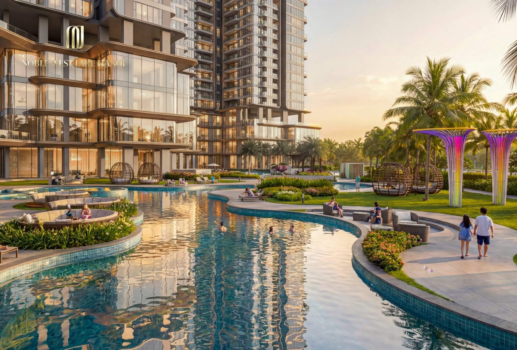Tiện ích dự án NobleX West Lake Ha Noi