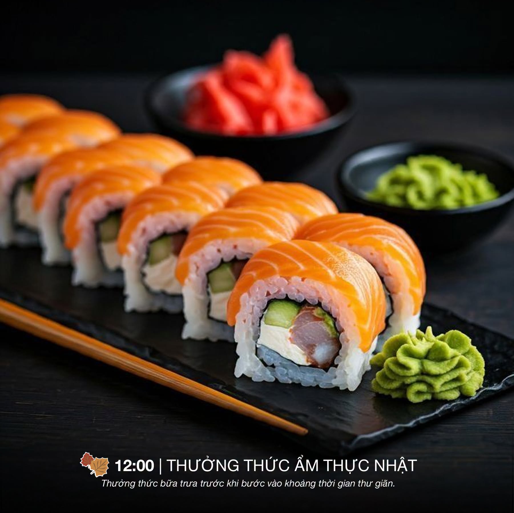 Ẩm thực Nhật Bản tại dự án