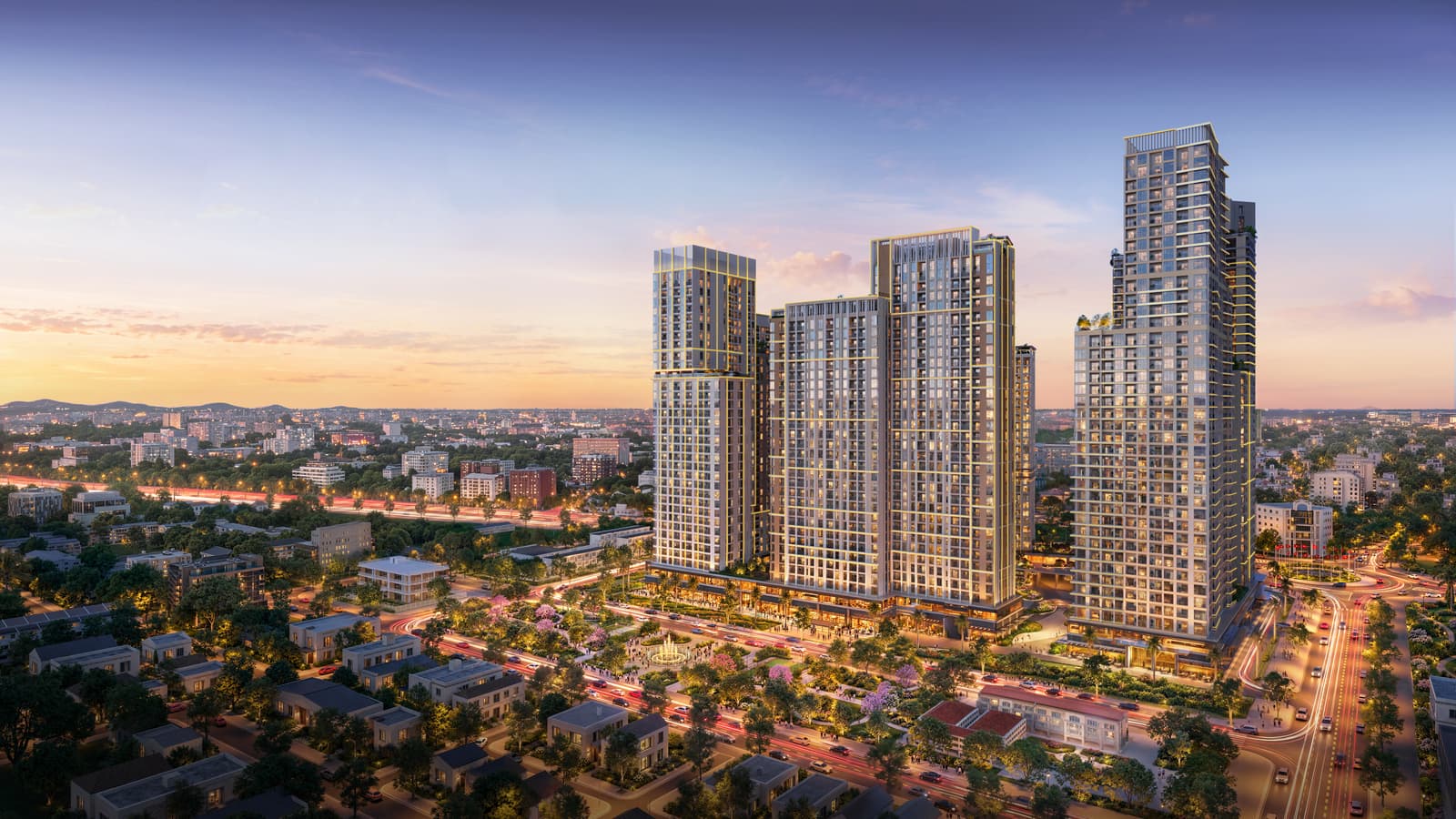 Phối cảnh tổng quan dự án Sun Glory Vinh
