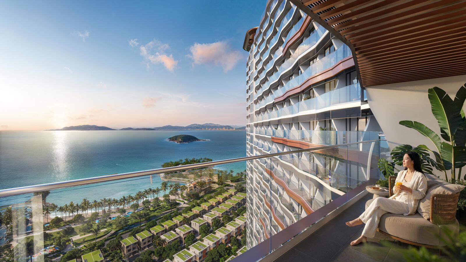 Tầm view biển tại dự án